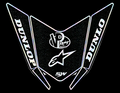 MX3-4/ OEM rear fender decal