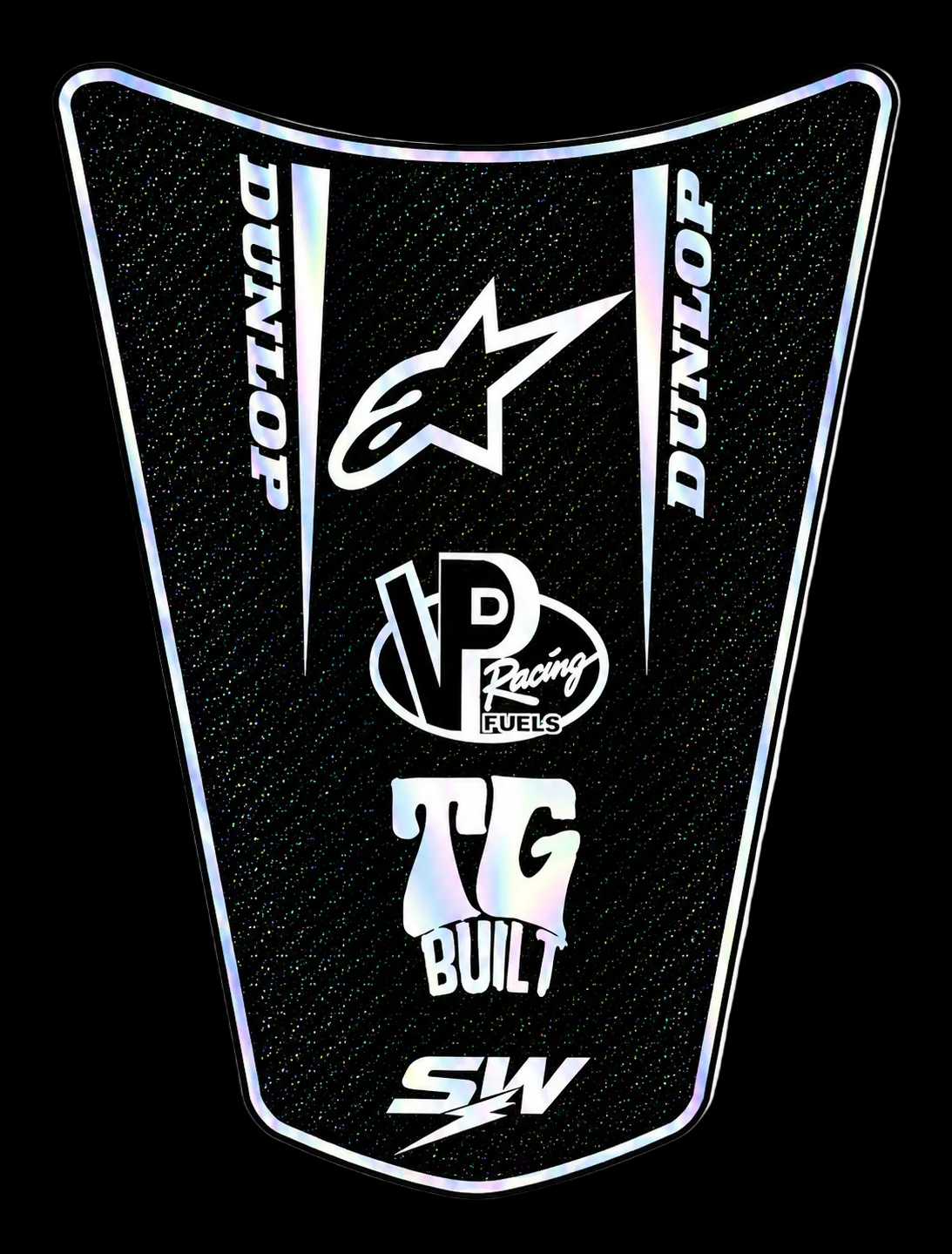 e-ride pro rear fender decal