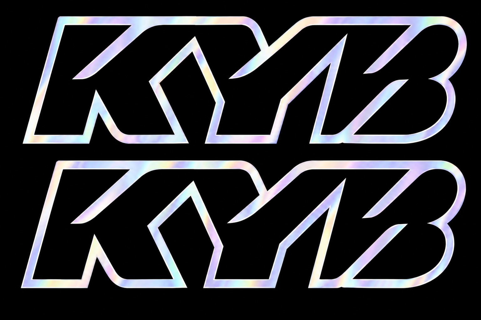 KYB, fork decals
