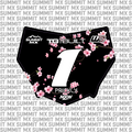 Cherry Blossom Number Plate Decal