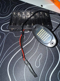 Battery powder rock light v1 zip ties included