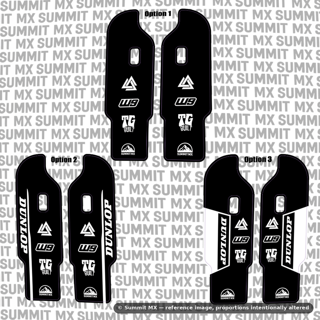DNM Fork Guard Decal