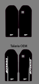 MX3,4, OEM fork decals
