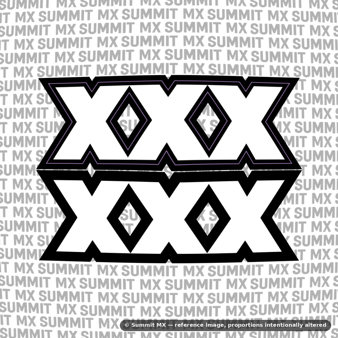 Talaria x3 "XXX" Fork Tube Decal