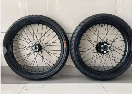 17*1.6 Inch Wheels for Light Bee Supermoto Wheel Set on Road Wheels Set pre order